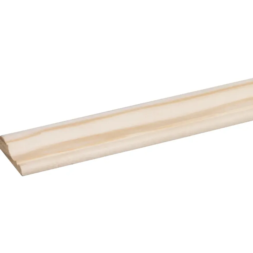 Decorlijst grenen 8x33 mm lengte 270 cm