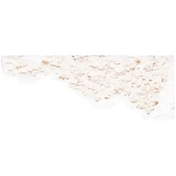 Decorlijst grenen 12x32 mm wit gegrond lengte 270 cm