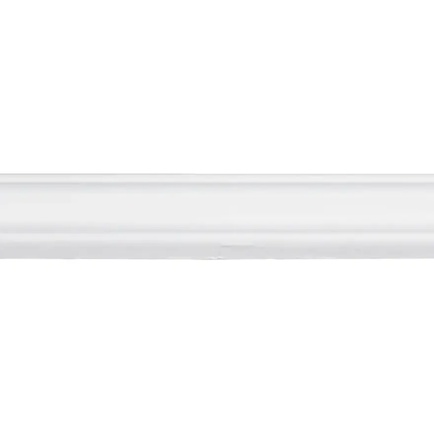 Decorlijst grenen 9x29 mm wit gegrond lengte 270 cm