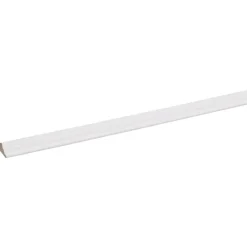 Decorlijst MDF wit folie 9x22 mm lengte 260 cm