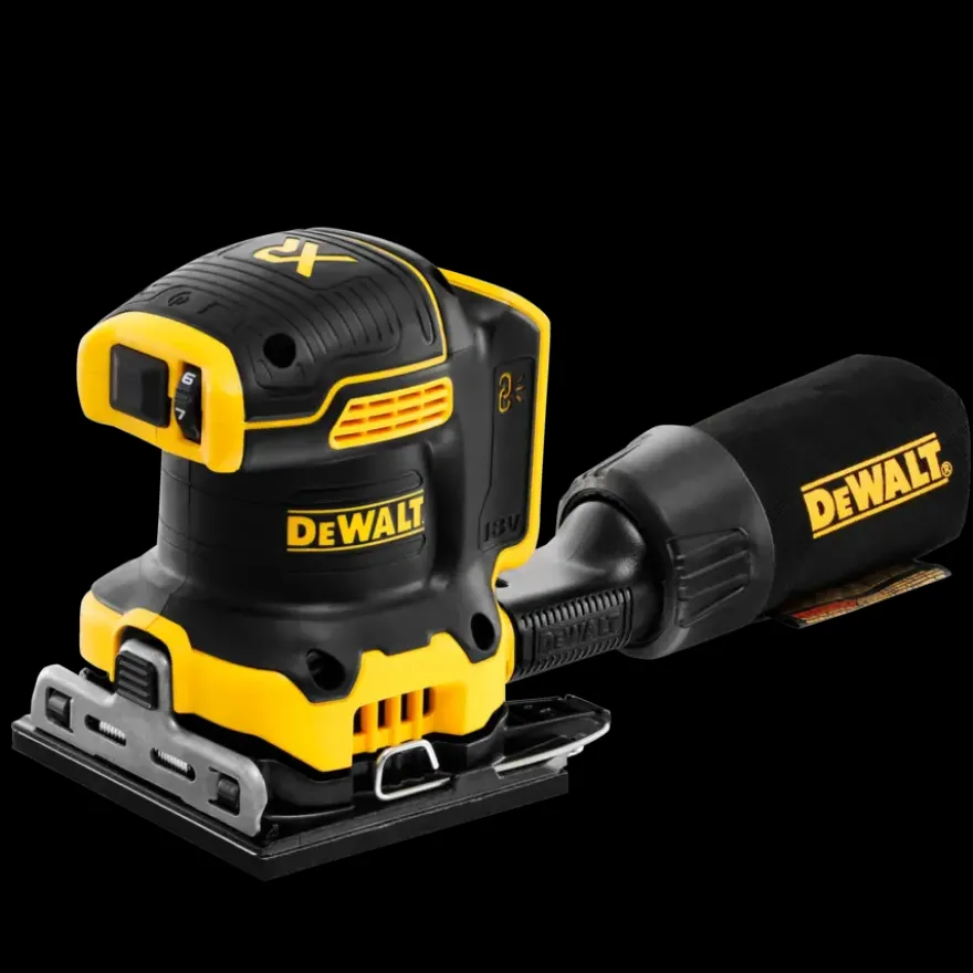 DeWalt 18V XR vlakschuurmachine brushless DCW200N-XJ (zonder accu)