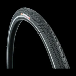 Dresco anti-lek buitenband metro elite 28x1 5/8x 1 3/8 (37-622) reflectie zwart