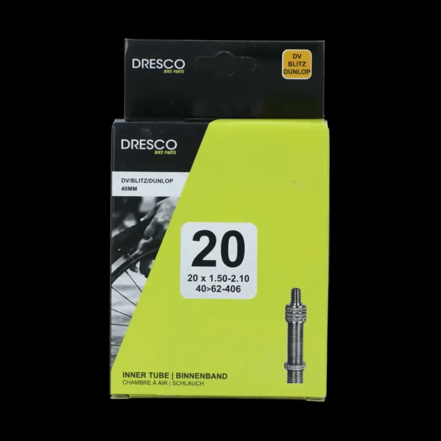 Dresco binnenband 20 x 1.50-2.50 (40/62-406) dunlop 40mm