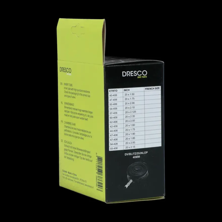 Dresco binnenband 20 x 1.50-2.50 (40/62-406) dunlop 40mm