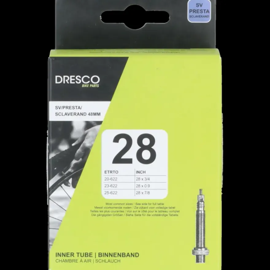 Dresco binnenband 700x23c (19/25-700) sclave 48mm