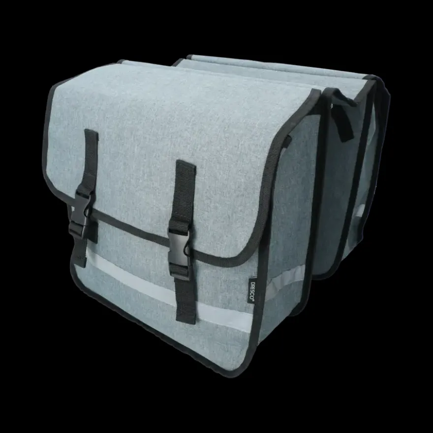 Dresco dubbele fietstas 36L