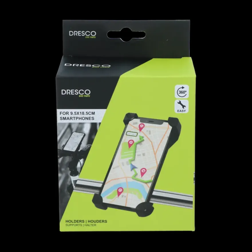 Dresco EZ Grip telefoonhouder fiets