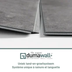 Dumawall+ wandtegel kunststof Porto glans 1,95m² 37,5x65cm 8 stuks