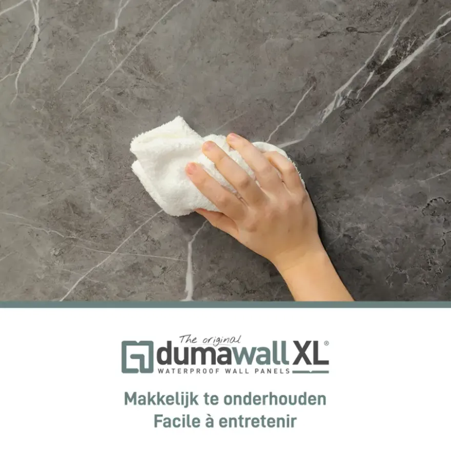 Dumawall XL kunststof wandbekleding Modica 4,68m² 90x260cm - 2 stuks