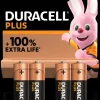 Duracell Batterij AA Alkaline Plus 4 stuks