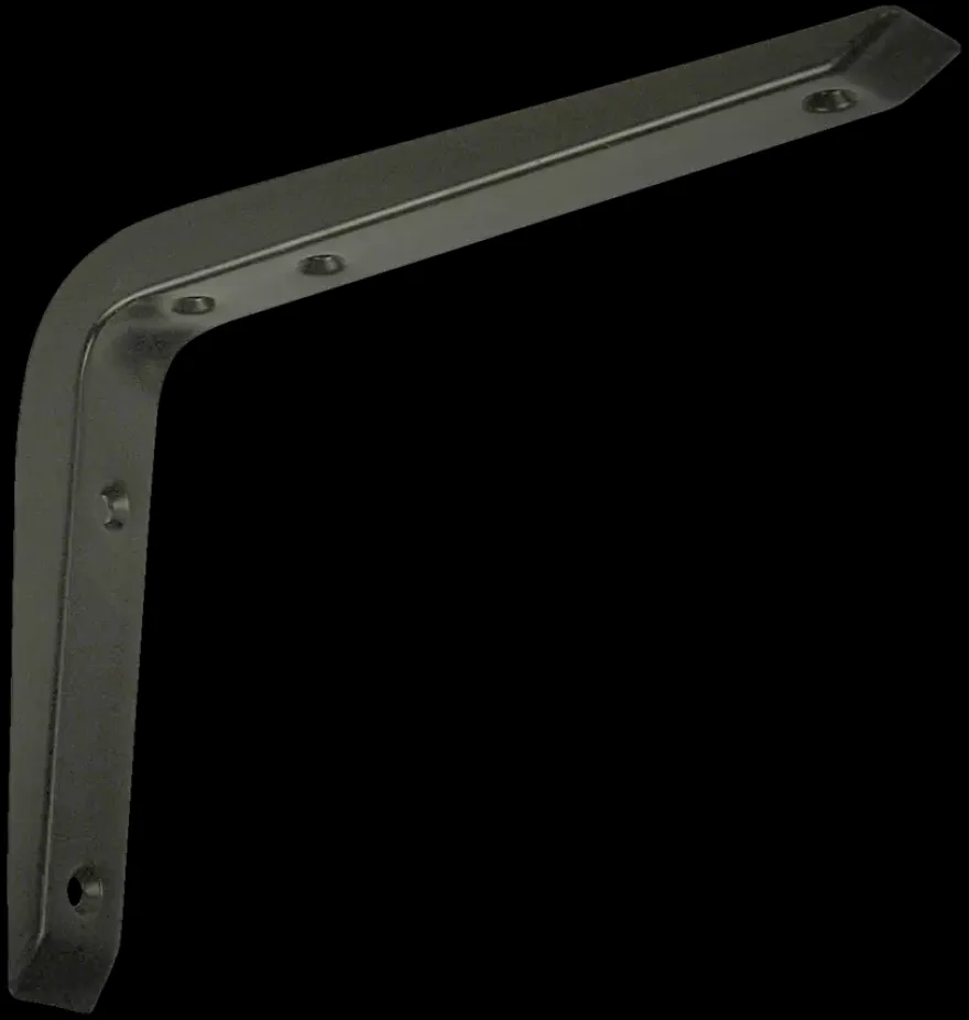Duraline plankdrager cantilever zwart 20x15 cm