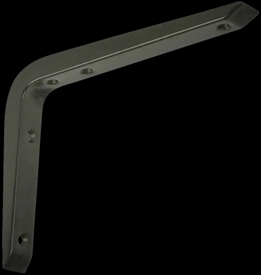 Duraline plankdrager cantilever zwart 15x12 cm