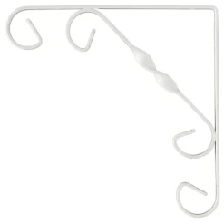 Duraline plankdrager ornament wit 25x25 cm