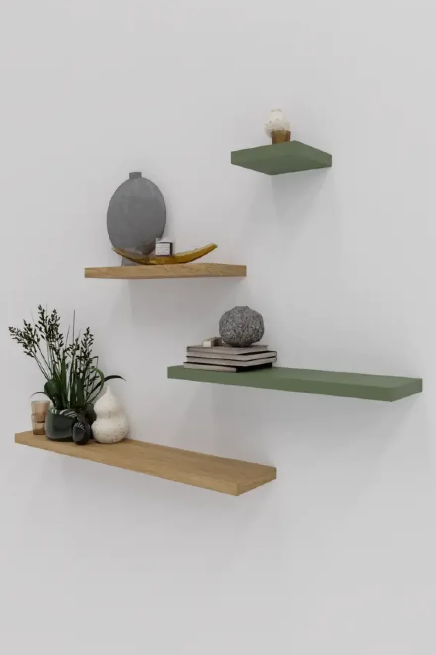 Duraline wandplank XL4 naturel eiken 118x23,5 cm 38 mm