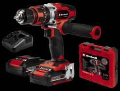 Einhell 18V klopboormachine TE-CD 18/48 LI incl. 2 accu's 2.0Ah + lader + koffer