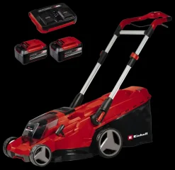 Einhell 2x18V grasmaaier 42cm Rassaro (incl. 2 accu's 5.2Ah + oplader)