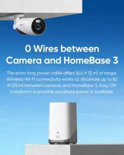 Eufy E330 Beveiligingscamera voor buiten Wired Uitbreiding