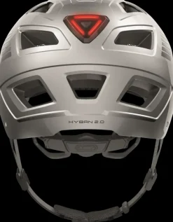 Fietshelm Hyban 2.0 signal silver L