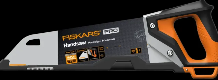 Fiskars handzaag 380 mm 9TPI PowerTooth