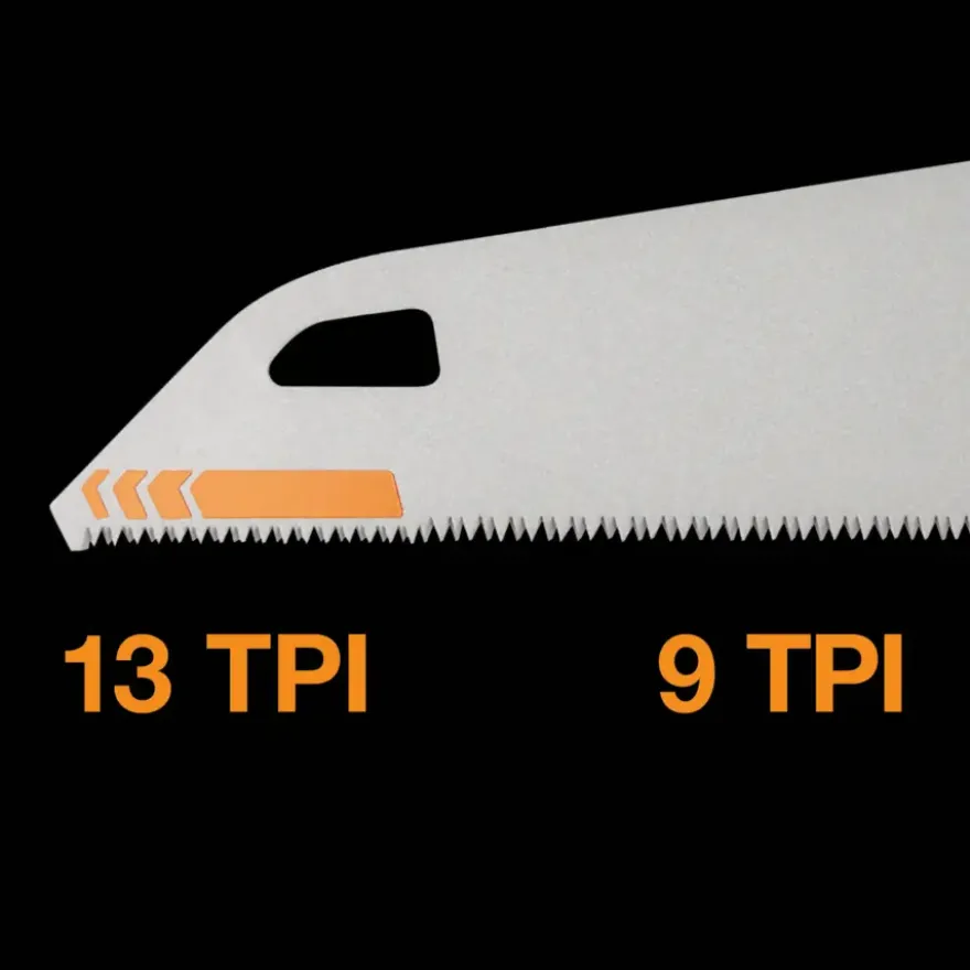 Fiskars handzaag 500mm 9TPI PowerTooth
