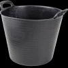 Flexibele kuip 25 liter zwart