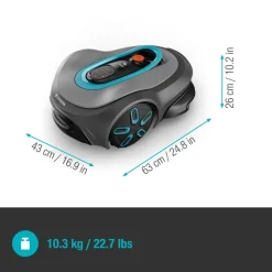 Gardena robotmaaier Smart sileno max 800 m²