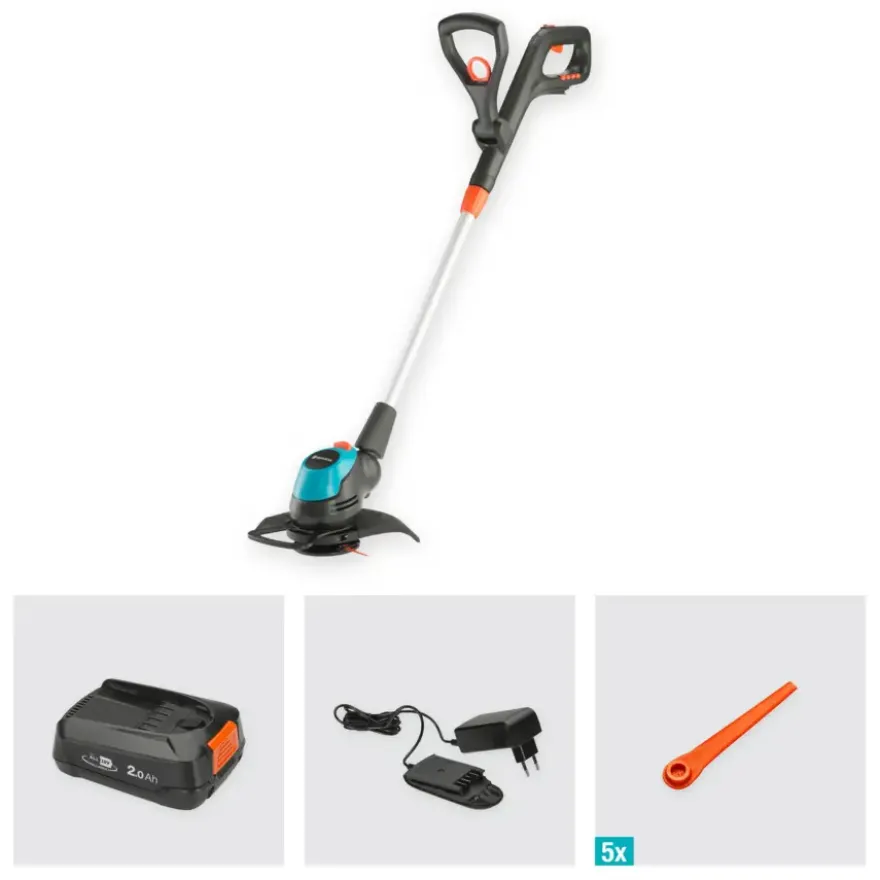 Gardena 18V trimmer EasyCut 23cm incl. accu + lader