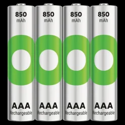 GP Batterij Oplaadbaar AAA NiMH 850 mAh ReCyko 1,2V 4 stuks (3+1)