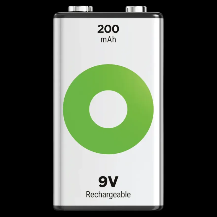 GP Batterij Oplaadbaar 9V NiMH 200mAh ReCyko 8,4V 1 Stuk