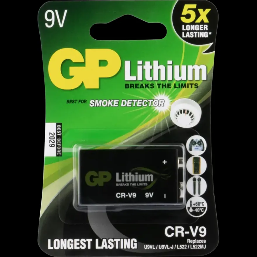 GP lithiumbatterij CR-V9 9 V