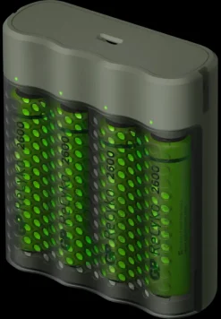 GP ReCyko+ USB Rapid Batterijlader incl. 4 AA Batterijen