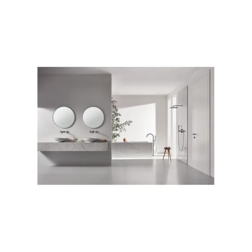 Grohe Rainshower Wandaansluitbocht RVS