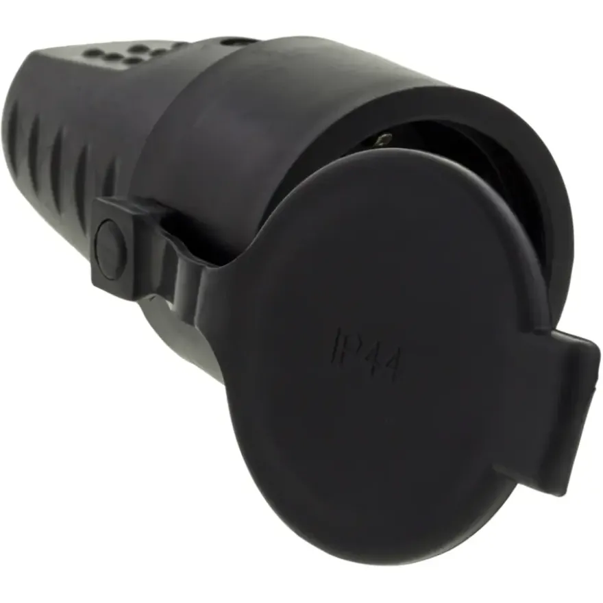 Handson contrastekker rubber zwart