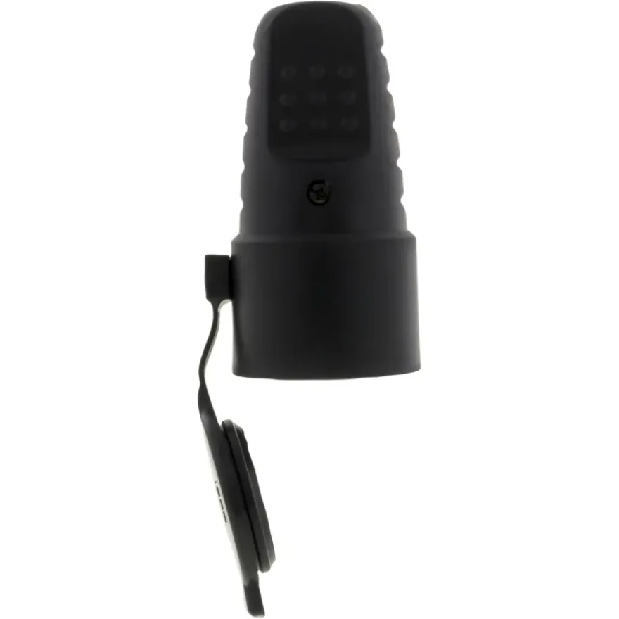 Handson contrastekker rubber zwart