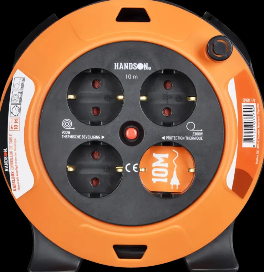 Handson Kabelbox 4-voudig RA 10 Meter