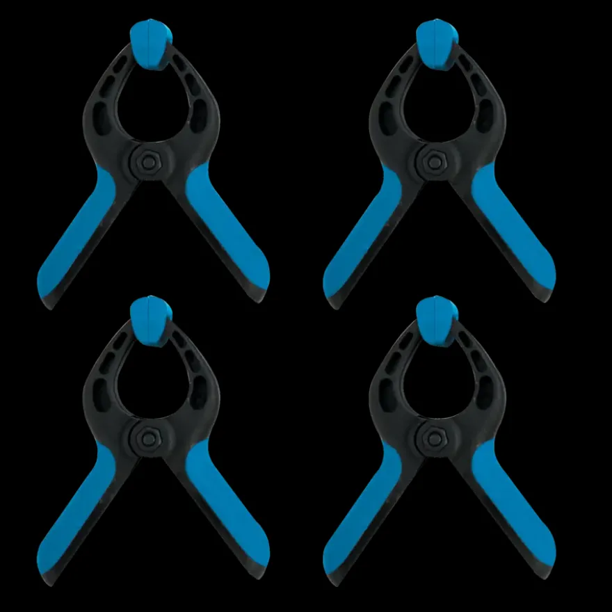 Handson Lijmklemmen met veer 2,5 cm