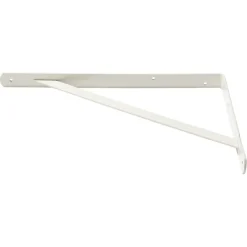 Handson plankdrager industrieel gegalvaniseerd staal wit 33x50 cm