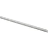 Handson rail enkel mat zilver 100 cm (2 stuks)