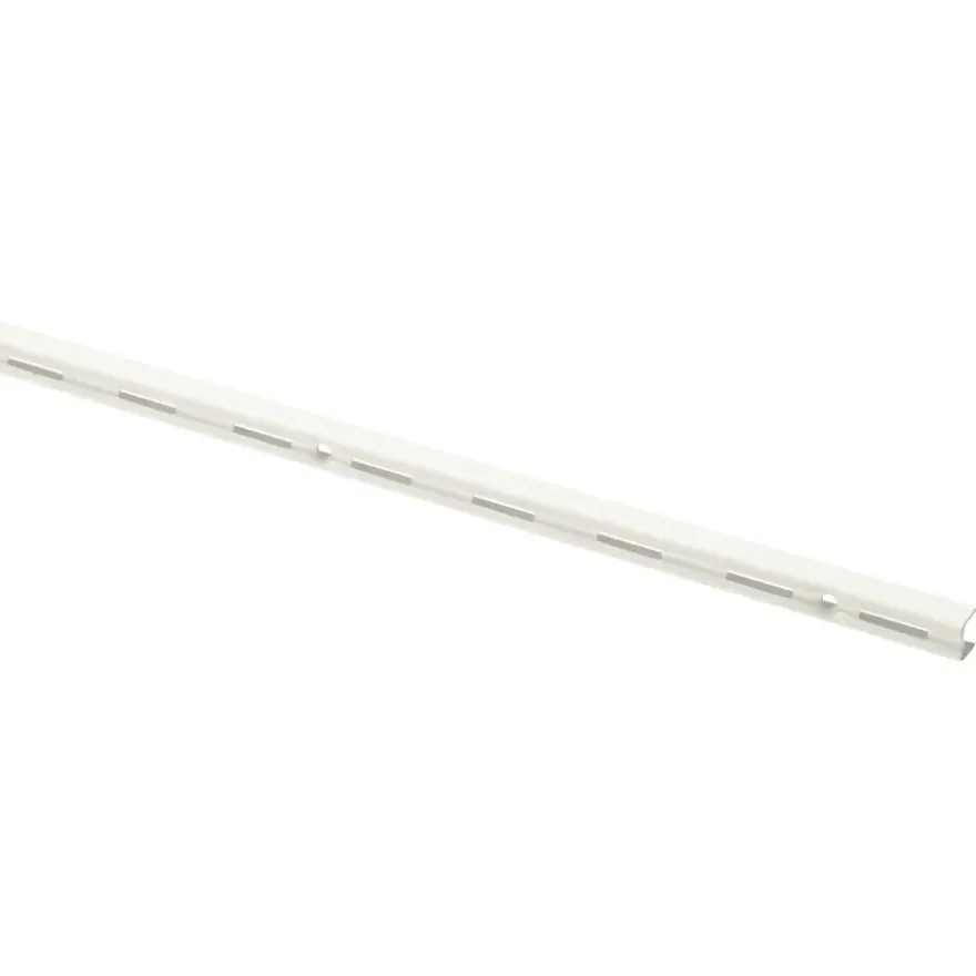 Handson rail enkel wit 200 cm (2 stuks)