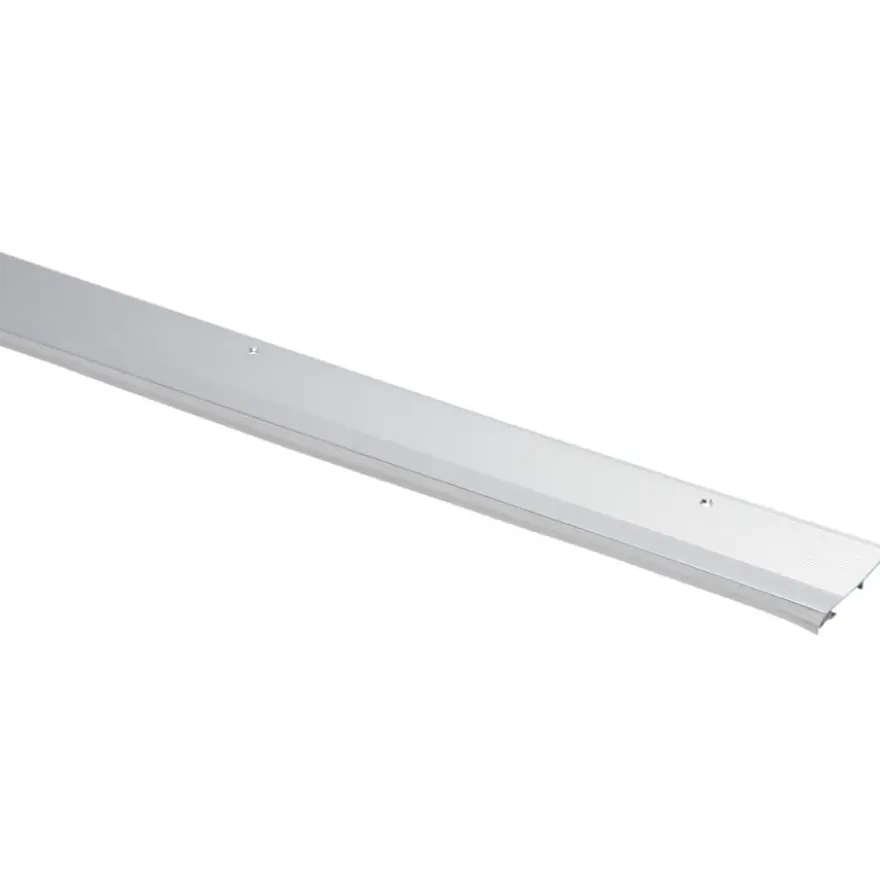 Handson slijtstrip aluminium 93 cm met rubber kraal