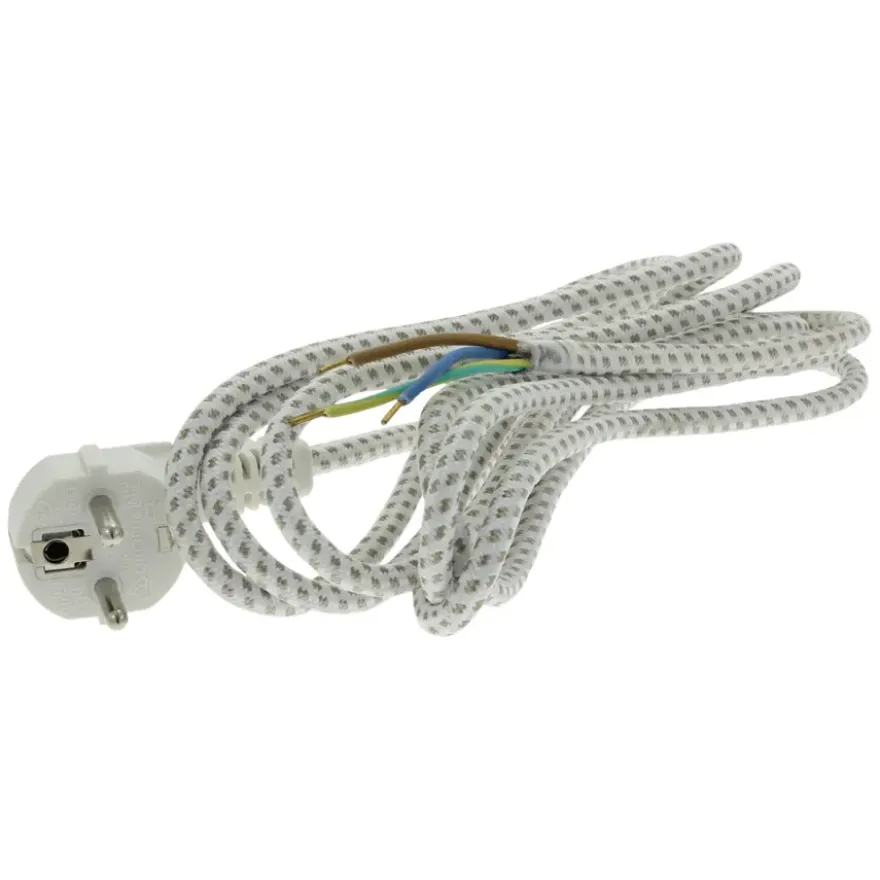 Handson snoer met stekker apparaat wit