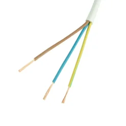 Handson Stroomkabel 3 x 1mm² Wit 15 Meter