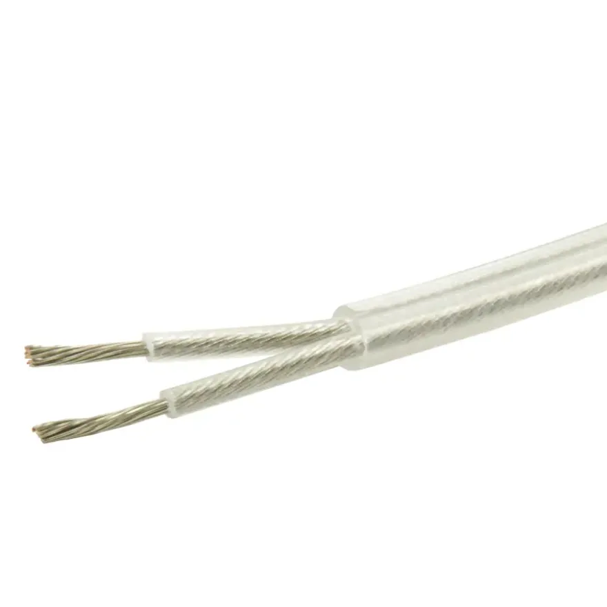 Handson Stroomkabel 2x 0,75mm² Transparant 10 Meter