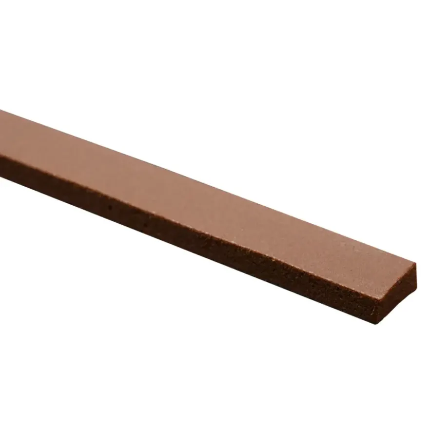 Handson tochtband universeel PVC bruin 3 meter 2 stuks