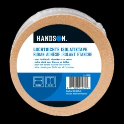 Handson universele luchtdichte tape voor isolatie 50mm, 25m rol