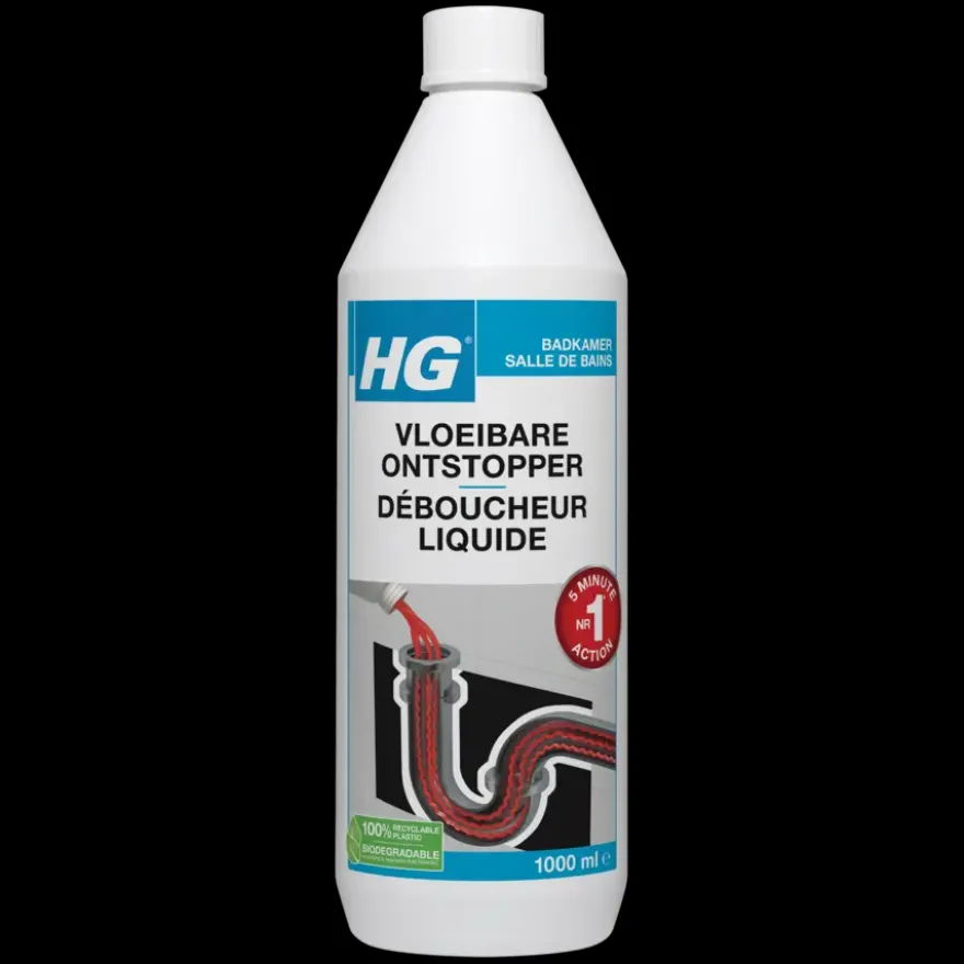 HG vloeibare ontstopper 1 liter
