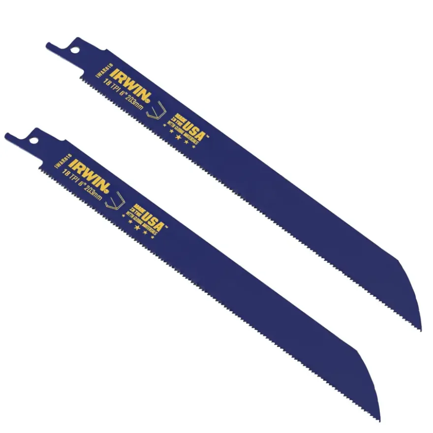 Irwin reciprozaagblad voor Metaal - 2 stuks - 200 mm