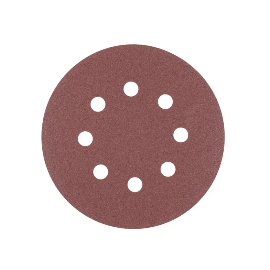 Irwin schuurschijf rond Ø125 mm zelfhechtend K120, 5 stuks