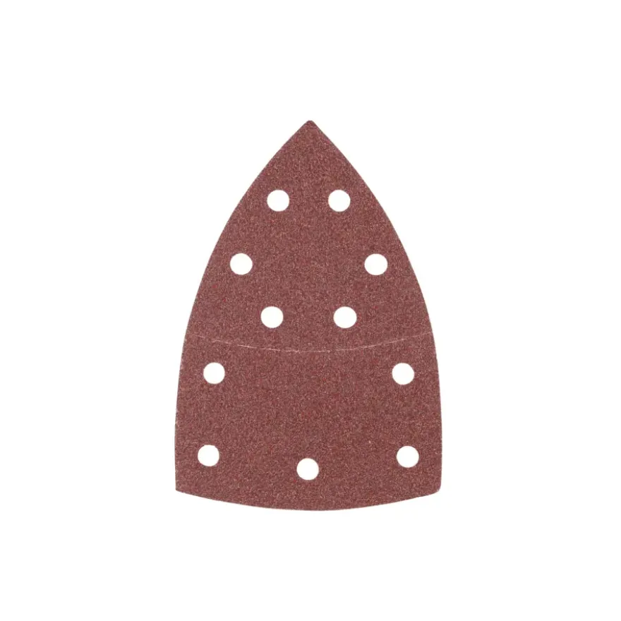 Irwin schuurvel voor multischuurmachines Bosch PSM, Skil, Lux, Metabo, zelfklevend K40/K80/K120/K180, 20 stuks