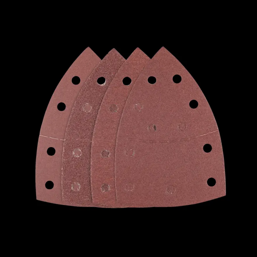 Irwin schuurvel voor multischuurmachines Bosch PSM, Skil, Lux, Metabo, zelfklevend K40/K80/K120/K180, 20 stuks
